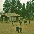 Skolgården med det gamla dasset 1964